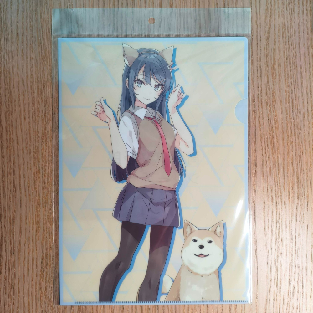 (現貨)KADOKAWA 2025 輕小說特展【「青春豬頭少年」系列】A4資料夾【日本進口精品】-細節圖2