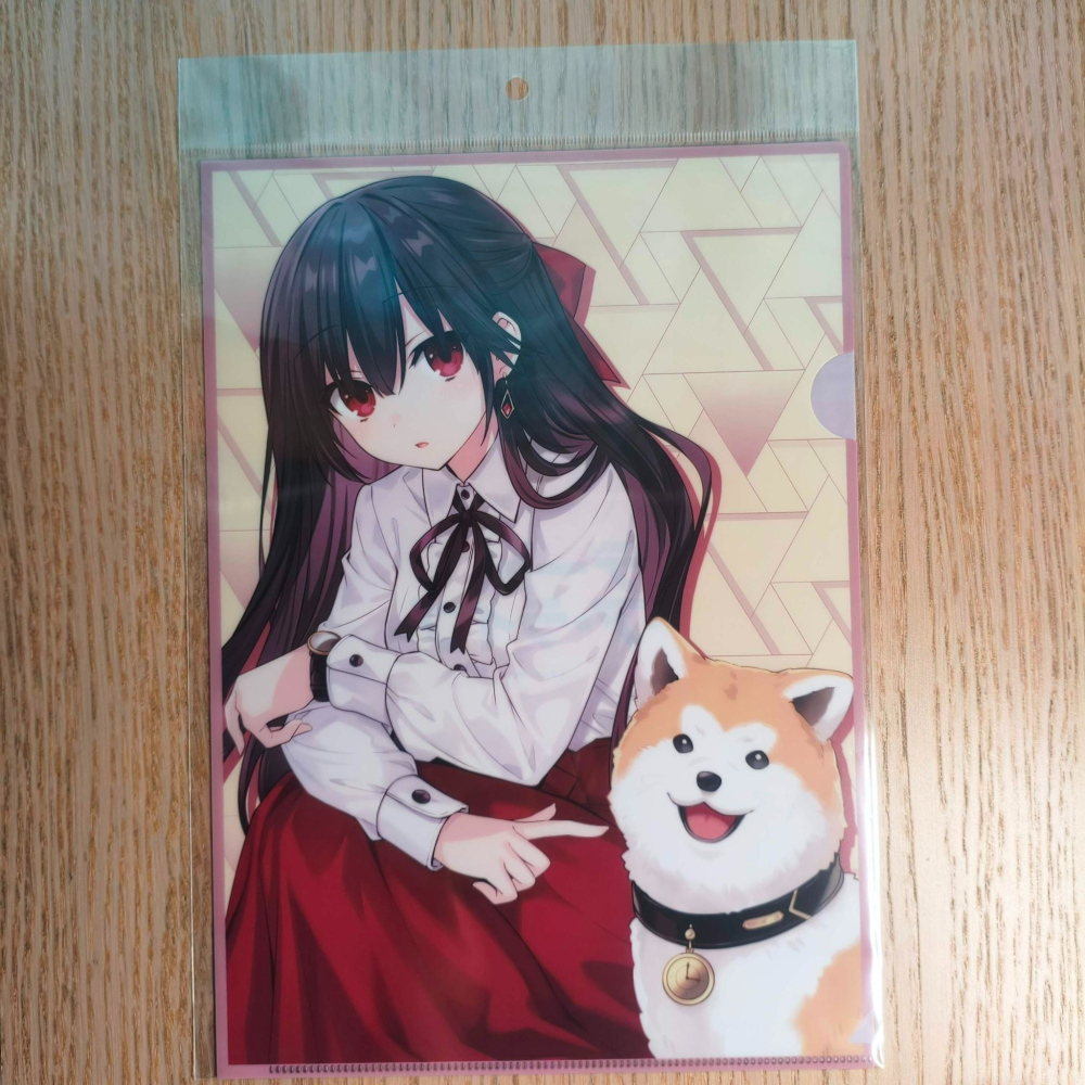 (現貨)KADOKAWA 2025 輕小說特展【約會大作戰】A4資料夾【日本進口精品】-細節圖2