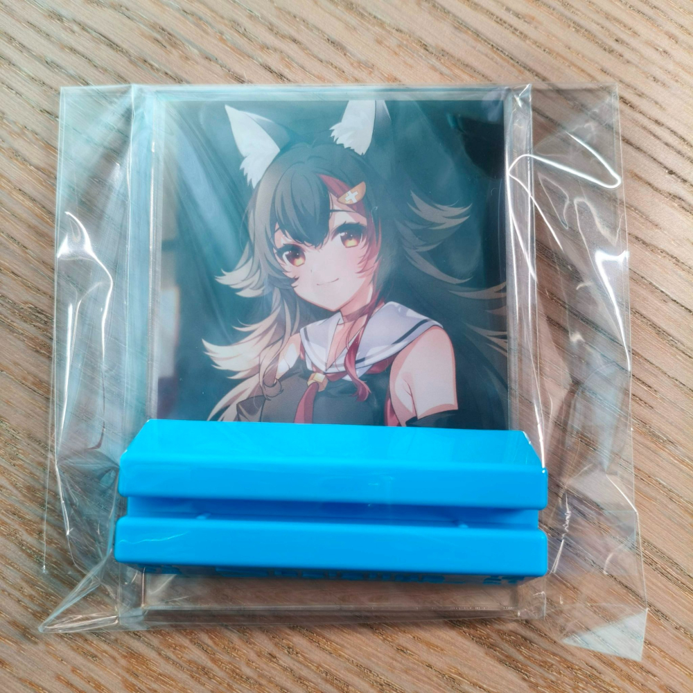 (現貨)一番賞「hololive vol.4」微型藝術板賞 微型藝術板 大神澪款 大神ミオ-細節圖2