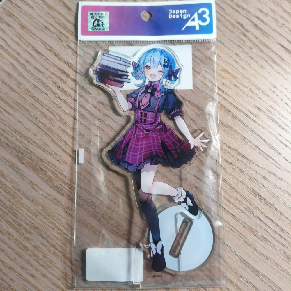 (現貨)【魔法少女的魔女審判】壓克力人形立牌 A3 橘雪莉 店員風ver.橘 シェリー【日本進口精品】-細節圖2