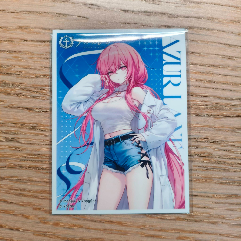 (現貨)碧藍航線 Azur Lane 官方角色收集卡套 英仙座 冬季約會ver. パーシュース（單售）-細節圖2