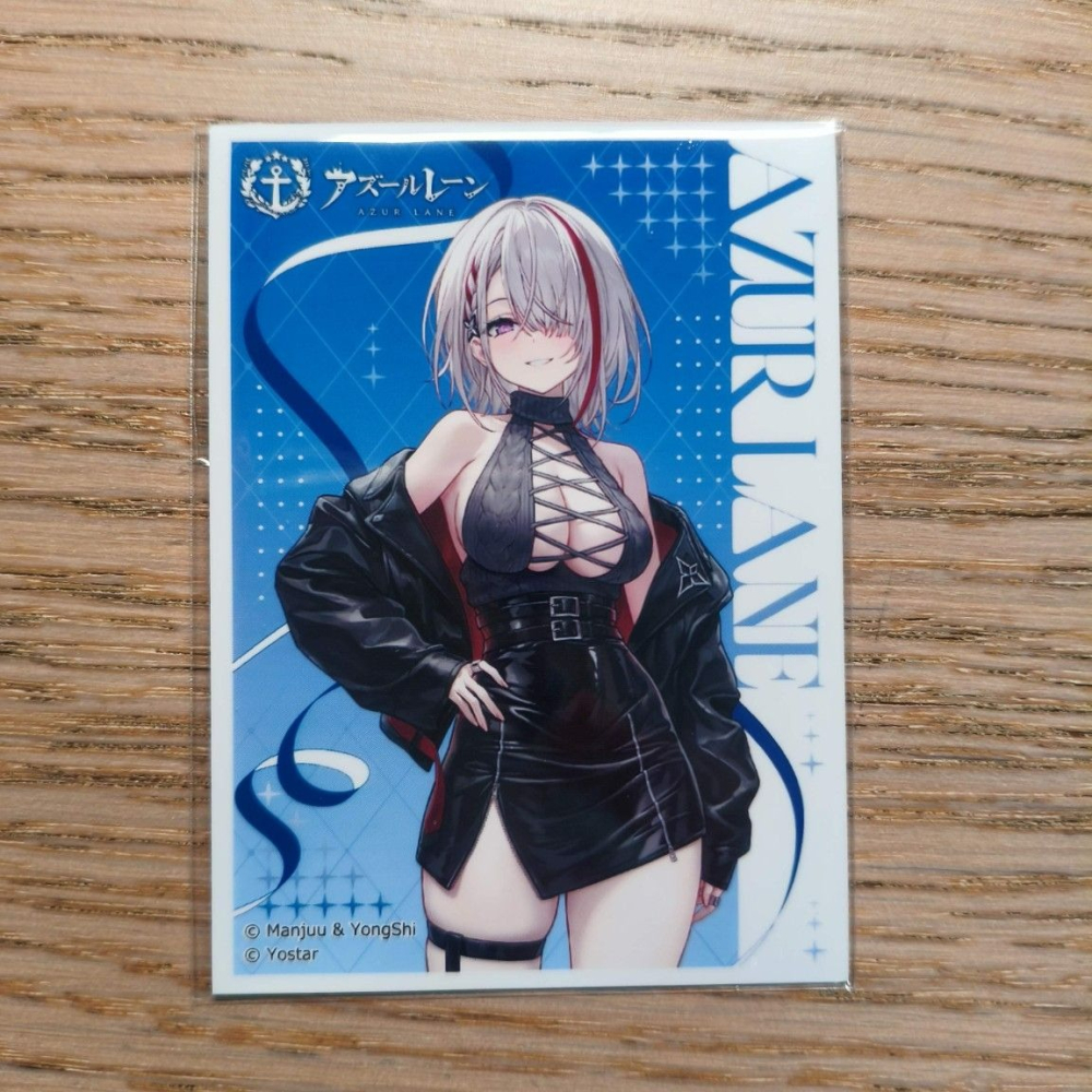 (現貨)碧藍航線 Azur Lane 官方角色收集卡套 杜伊斯堡 冬季約會ver. デュイスブルク（單售）-細節圖2