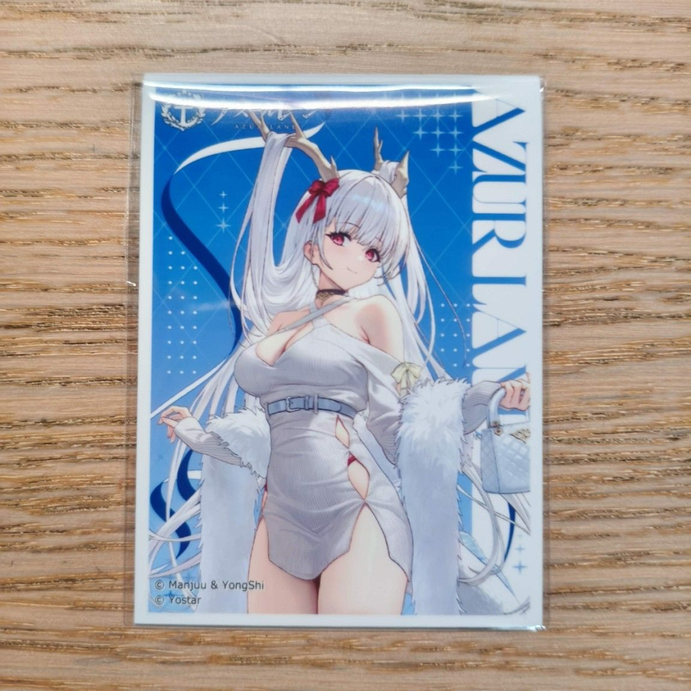 (現貨)碧藍航線 Azur Lane 官方角色收集卡套 四萬十(虒) 冬季約會ver. 四万十（單售）-細節圖2
