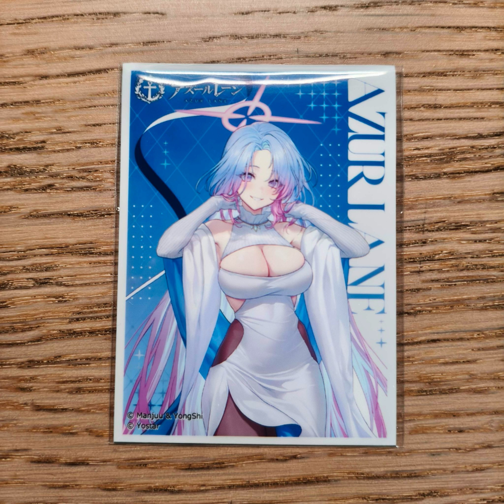 (現貨)碧藍航線 Azur Lane 官方角色收集卡套 岡依沙瓦號 冬季約會ver. ガンズウェイ（單售）-細節圖2