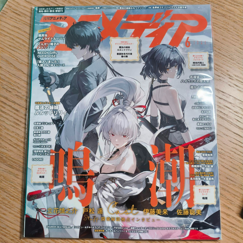 (現貨)アニメディアAnimedia 動畫時代 2026年6月（附B3海報2枚組）-細節圖3