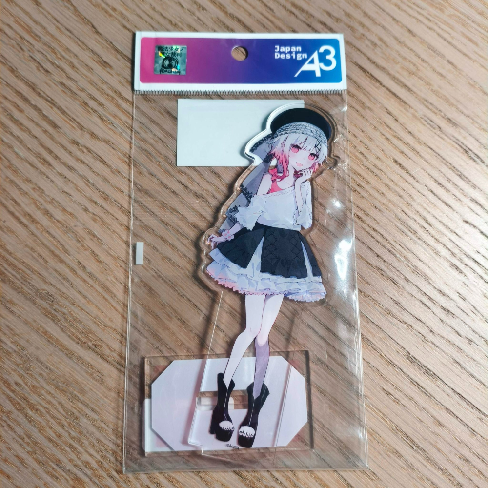(現貨)【魔法少女的魔女審判】壓克力人形立牌 A3 櫻羽艾瑪 暗黑少女風ver.桜羽エマ【日本進口精品】-細節圖2
