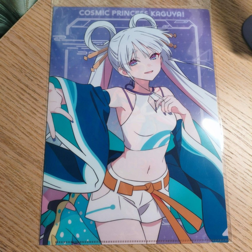 (現貨)超時空輝耀姬！（劇場版）A4資料夾 月見八千代 月見 ヤチヨ【日本進口精品】-細節圖2
