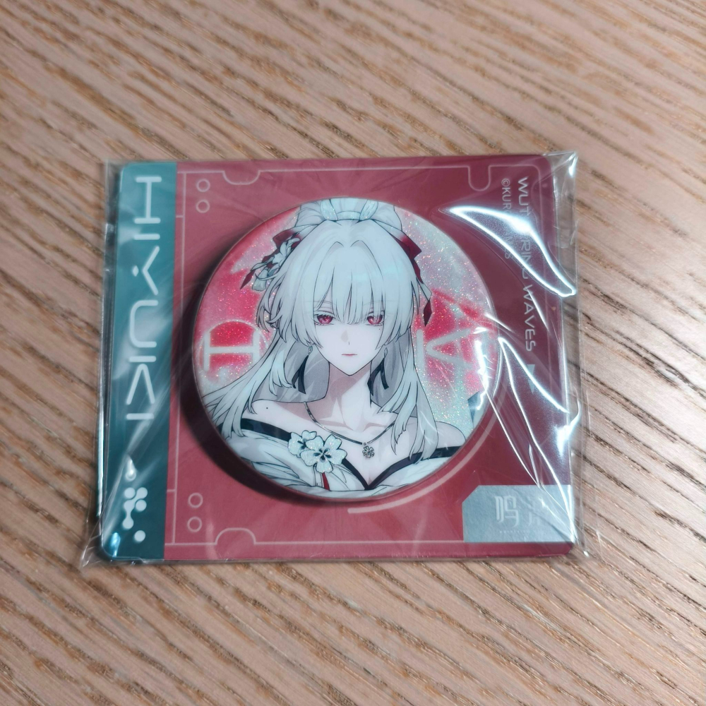 (現貨)【鳴潮】深空印象系列馬口鐵徽章 緋雪 緋雪 [KURO GAMES]【日本進口精品】-細節圖3
