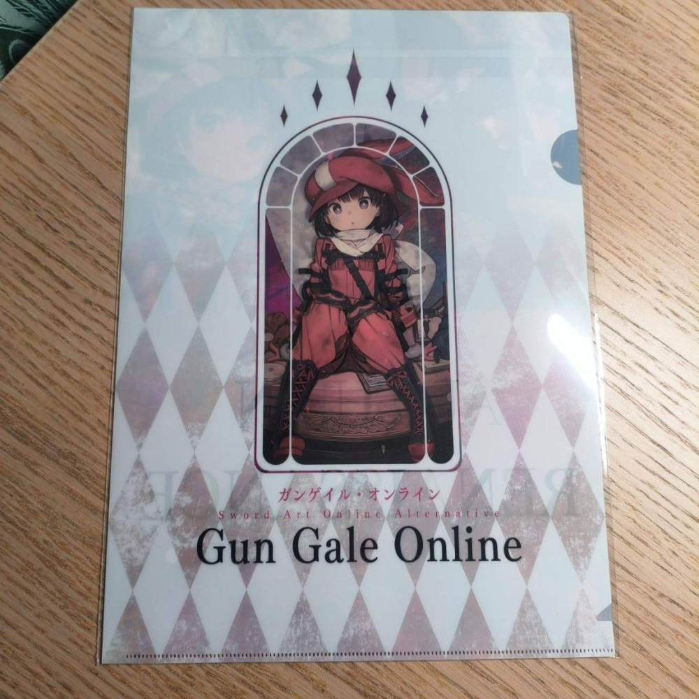 (現貨)台灣角川 2024年文藝之秋「文藝風Ｌ夾」 A4資料夾《Sword Art Online 刀劍神域外傳 GGO》-細節圖3