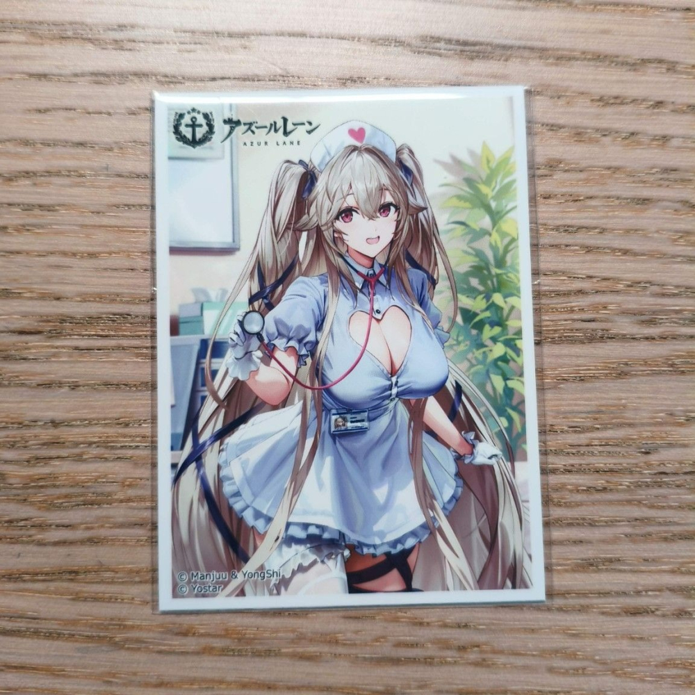 (現貨)碧藍航線 Azur Lane 官方角色收集卡套 安克雷奇 護士ver. アンカレッジ（單售）-細節圖2