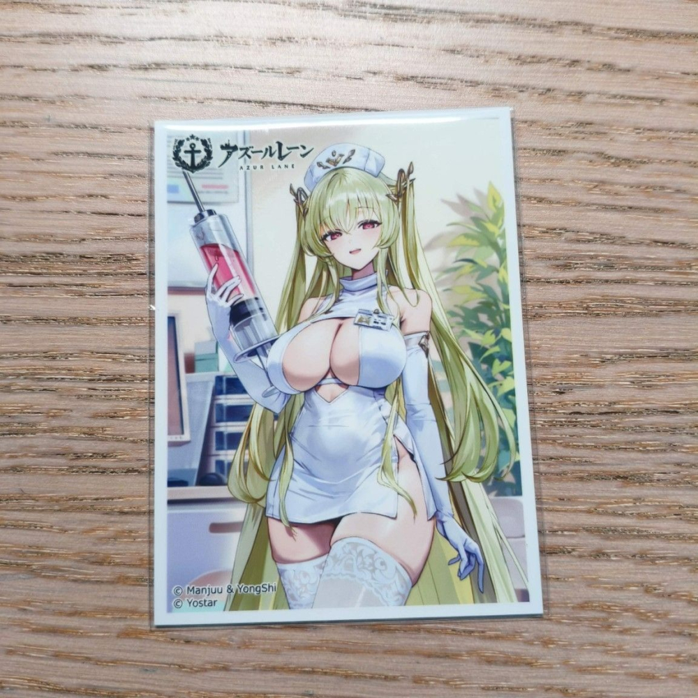 (現貨)碧藍航線 Azur Lane 官方角色收集卡套 那不勒斯 護士ver. ナポリ（單售）-細節圖2