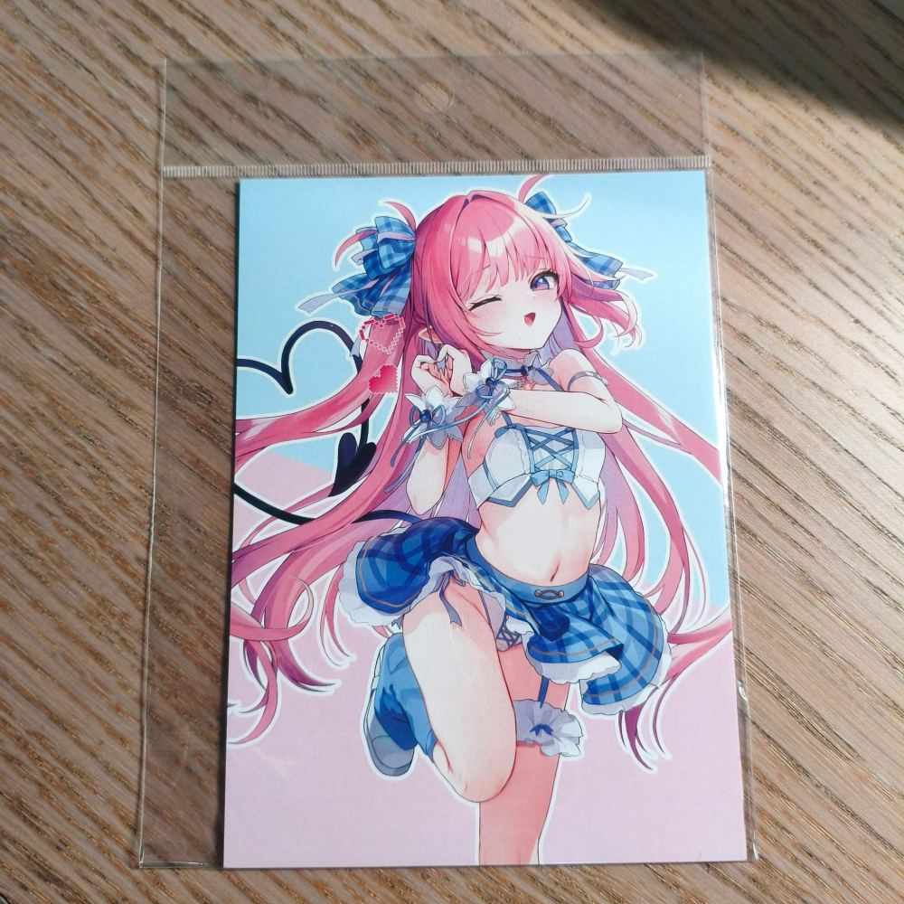 (現貨) (代售)買動漫 SiE超繪展通販周邊商品 玉之けだま 老師 明信片組(3入)-啦啦隊款-細節圖2
