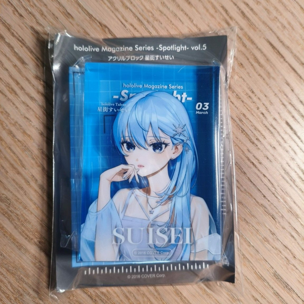 (現貨)hololive Magazine Series Spotlight vol.5 雜誌風系列 壓克力磚 星街彗星-細節圖2
