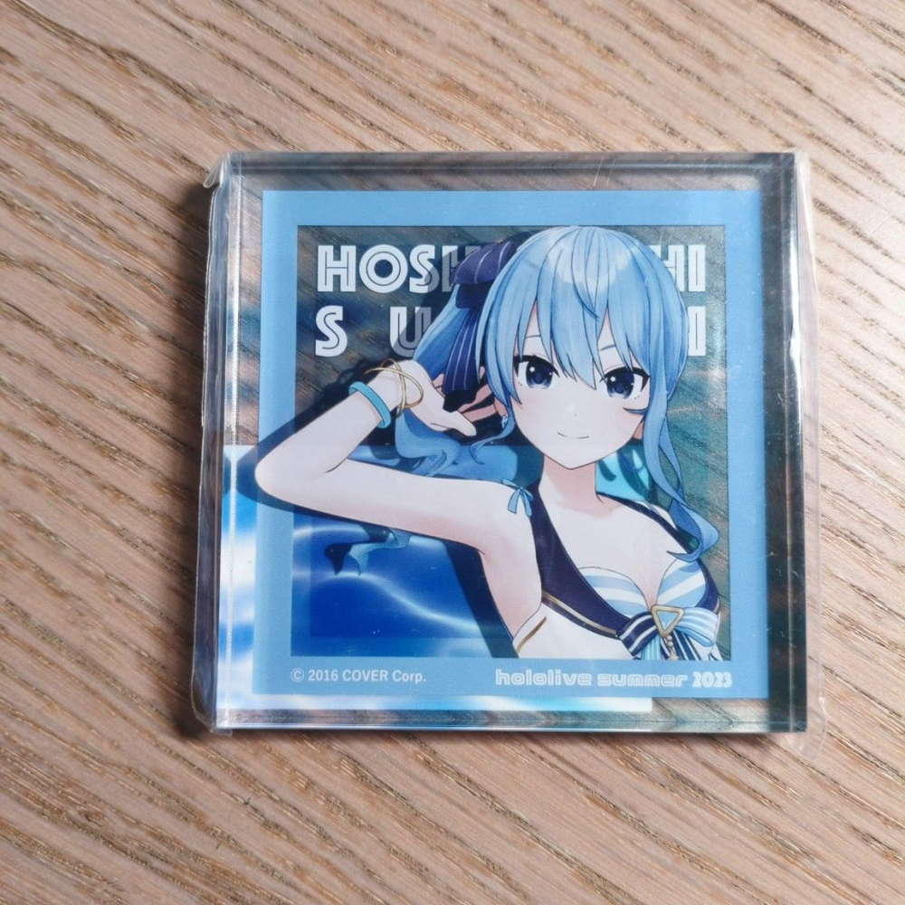(現貨)Hololive Summer 2023 in OIOI 壓克力磚 星街すいせい（星街彗星）【日本進口精品】-細節圖2