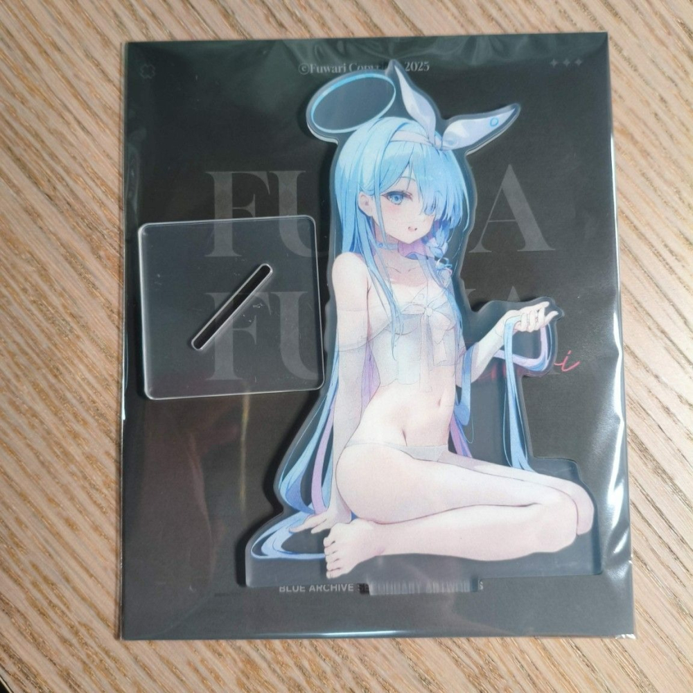 (現貨)蔚藍檔案 ふわり Fuwari 阿羅娜光柵壓克力立牌 アロナ-細節圖2