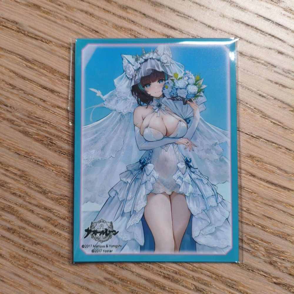(現貨)碧藍航線 Azur Lane 官方角色收集卡套 柴郡 婚紗ver. チェシャー（單售）-細節圖2