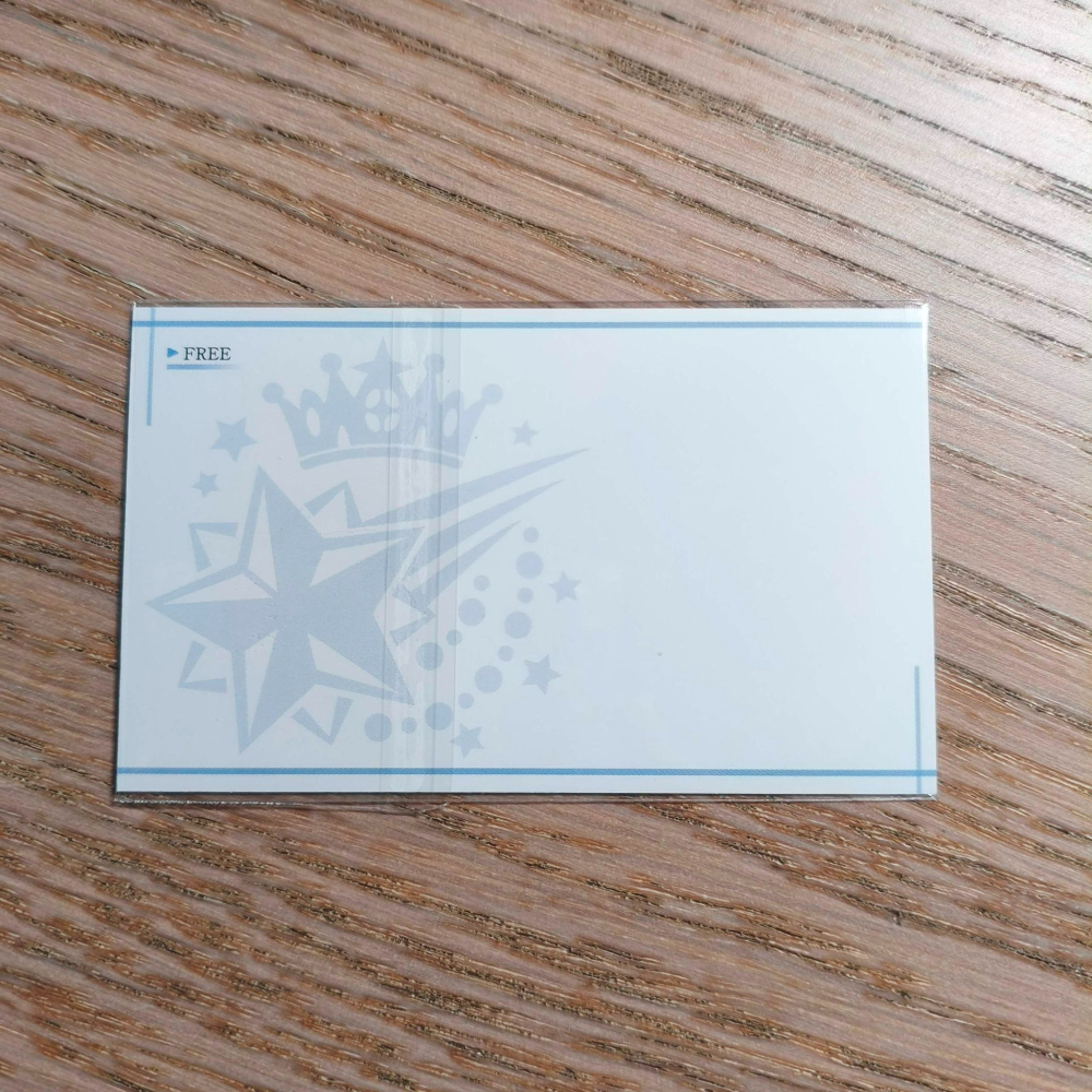 (現貨)『Hololive』ホロ活 推しアピール名刺 推活名片 星街彗星 星街すいせい（單張販售）-細節圖3