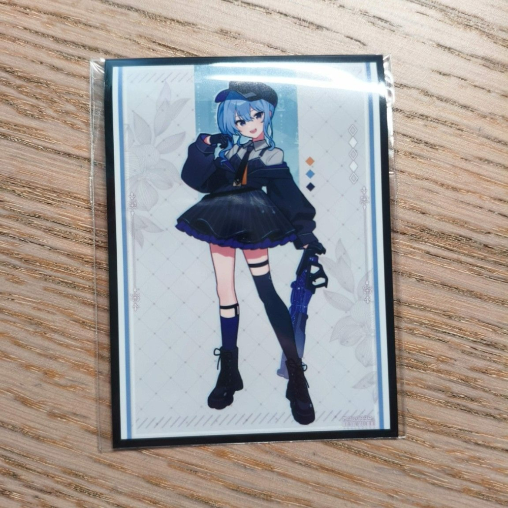 (現貨)ホロライブ hololive 同人角色收集卡套 星街彗星 星街慧星 Suisei 蘿莉塔ver.（單售）-細節圖2