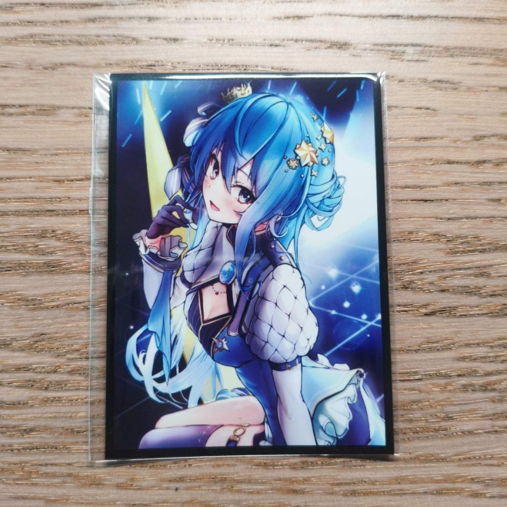 (現貨)ホロライブ hololive 同人角色收集卡套 星街彗星 星街慧星 Suisei 偶像02ver.（單售）-細節圖2