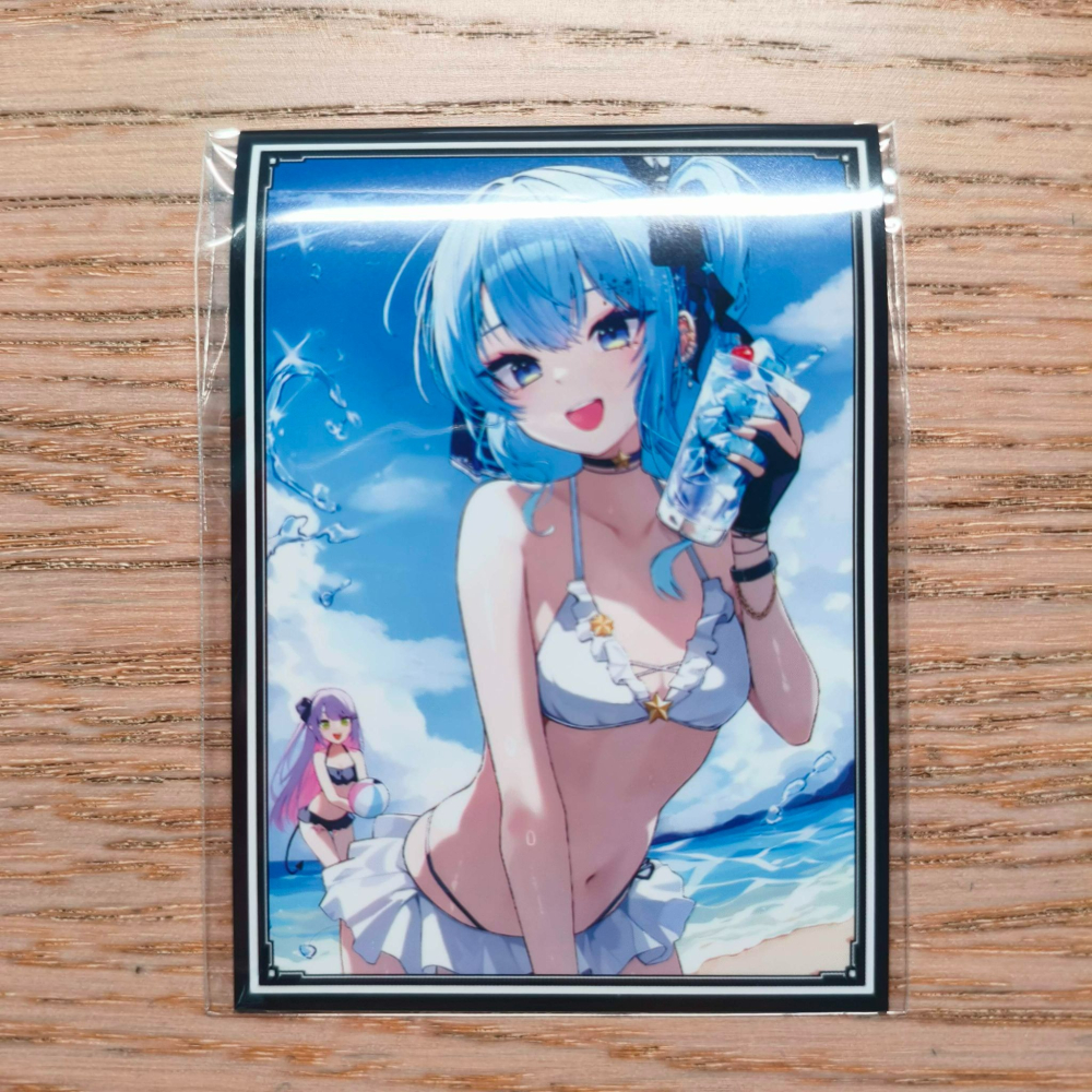 (現貨)ホロライブ hololive 同人角色收集卡套 星街彗星 星街慧星 Suisei 泳裝07ver.（單售）-細節圖2