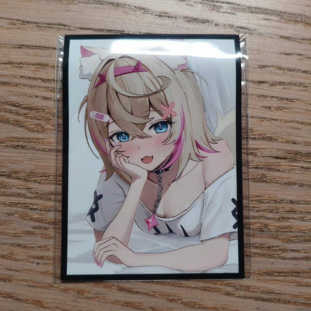 (現貨)ホロライブ hololive 同人角色收集卡套 Mococo モココ 耳語ver.（單售）-細節圖2