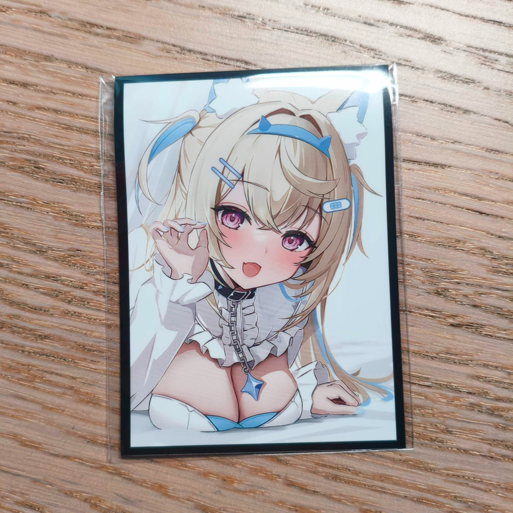 (現貨)ホロライブ hololive 同人角色收集卡套 Fuwawa フワワ 耳語ver.（單售）-細節圖2