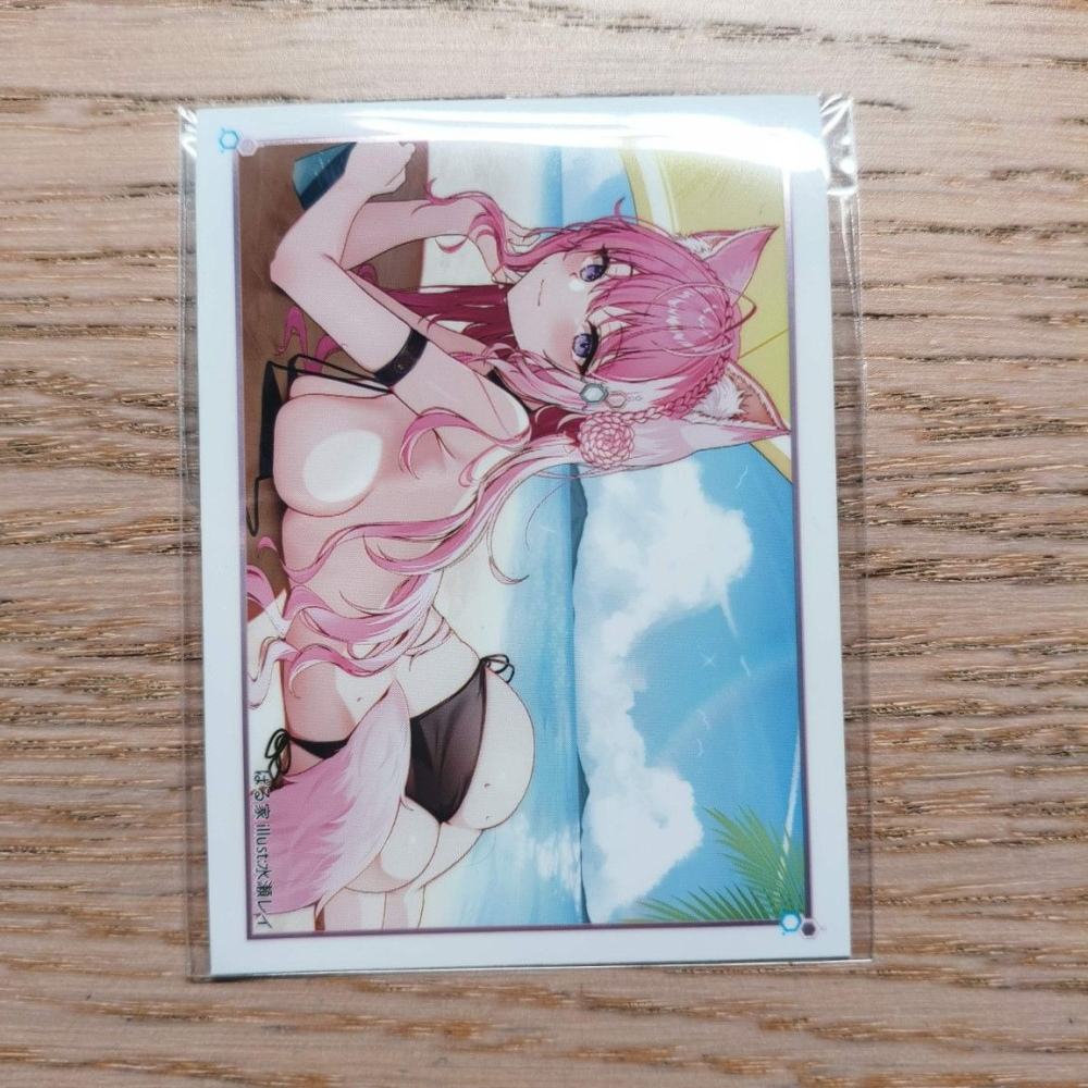 (現貨)ホロライブ hololive 同人角色收集卡套 博衣小夜璃 博衣こより Koyori 泳衣02ver.（單售）-細節圖2