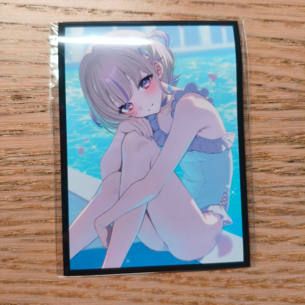 (現貨)ホロライブ hololive 同人角色收集卡套 轟一 轟はじめ Hajime 泳裝ver.（單售）-細節圖2