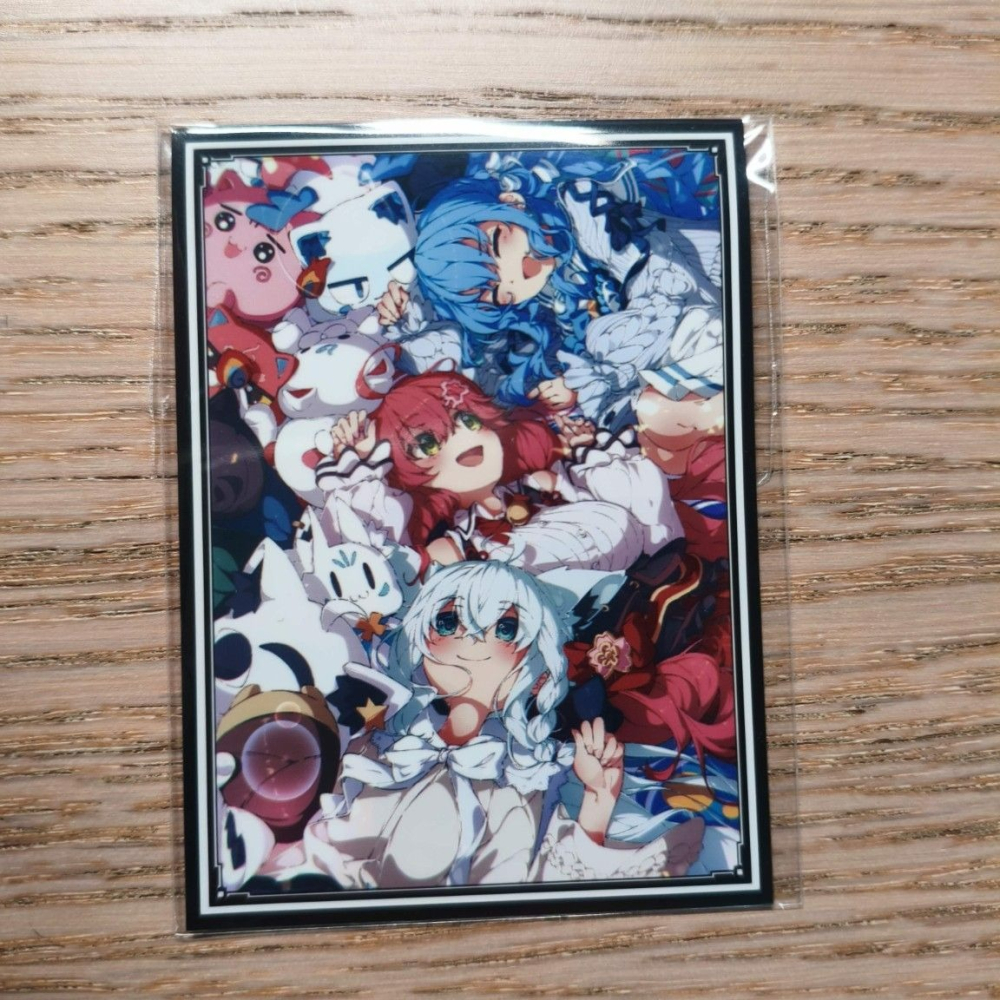 (現貨)ホロライブ hololive 同人角色收集卡套 櫻巫女&星街彗星&白上吹雪（單售）-細節圖2