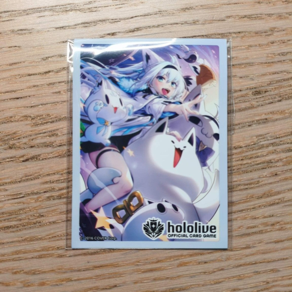 (現貨)ホロライブ hololive 官方角色收集卡套 白上吹雪 白上フブキ Fubuki（單售）-細節圖2