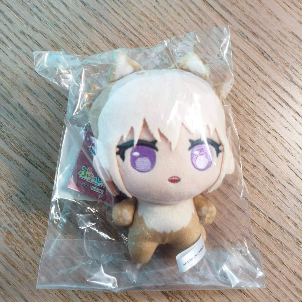(現貨)『BanG Dream！』 Puchish! Q版布偶娃娃吊飾 三角初華 絨毛：大野狼Ver.【日本進口精品】-細節圖2