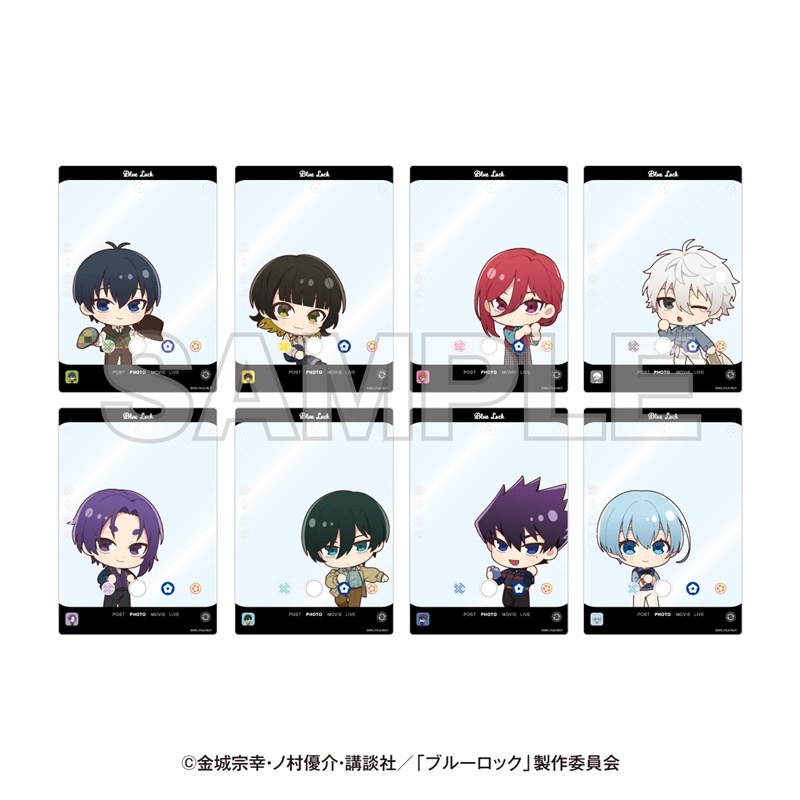 (現貨)電視動畫《藍色監獄》BLUE LOCK SCRAMBLE-澀谷制壓-SNS風隨機透卡-Q版冰織羊【日本進口精品】-細節圖4