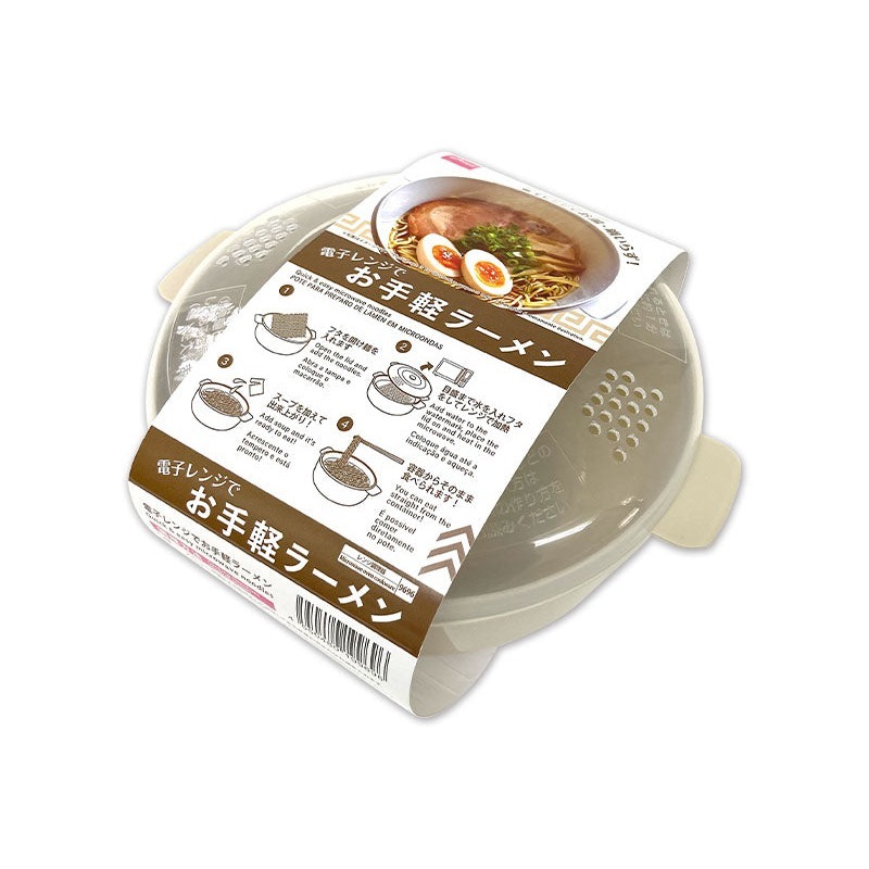 ★姐就是愛shopping★現貨+預購 日本直送 大創DIASO 日本製 微波專用 簡單煮拉麵 泡麵碗 電子調理碗-細節圖4