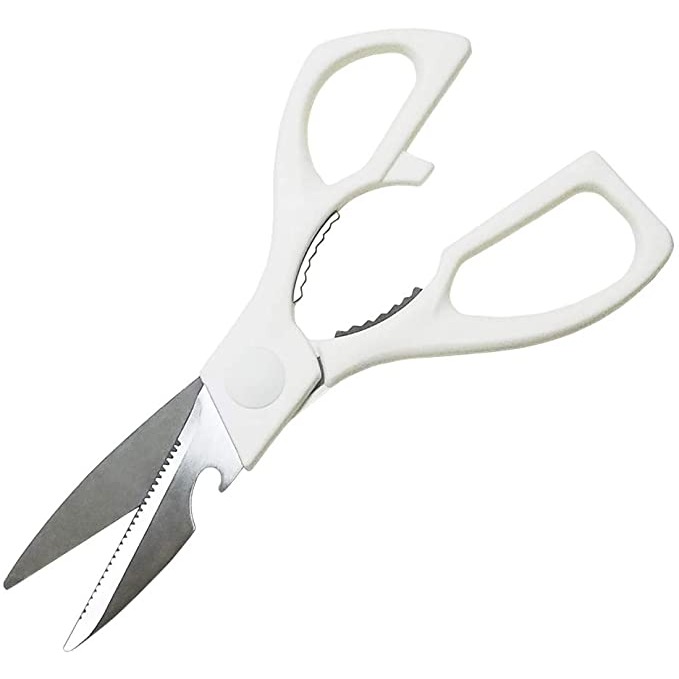 ★姐就是愛shopping★現貨+預購 日本直送回台 廚房剪刀 不銹鋼剪刀 三合一廚房剪刀 磁吸式剪刀套 剪刀收納盒-細節圖6