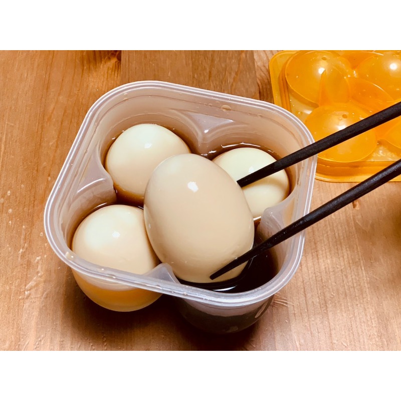 ★姐就是愛shopping★現貨不用等~ 日本直送 大創DIASO 日本製 2顆/4顆組 漬蛋神器 溏心蛋製造器-細節圖4