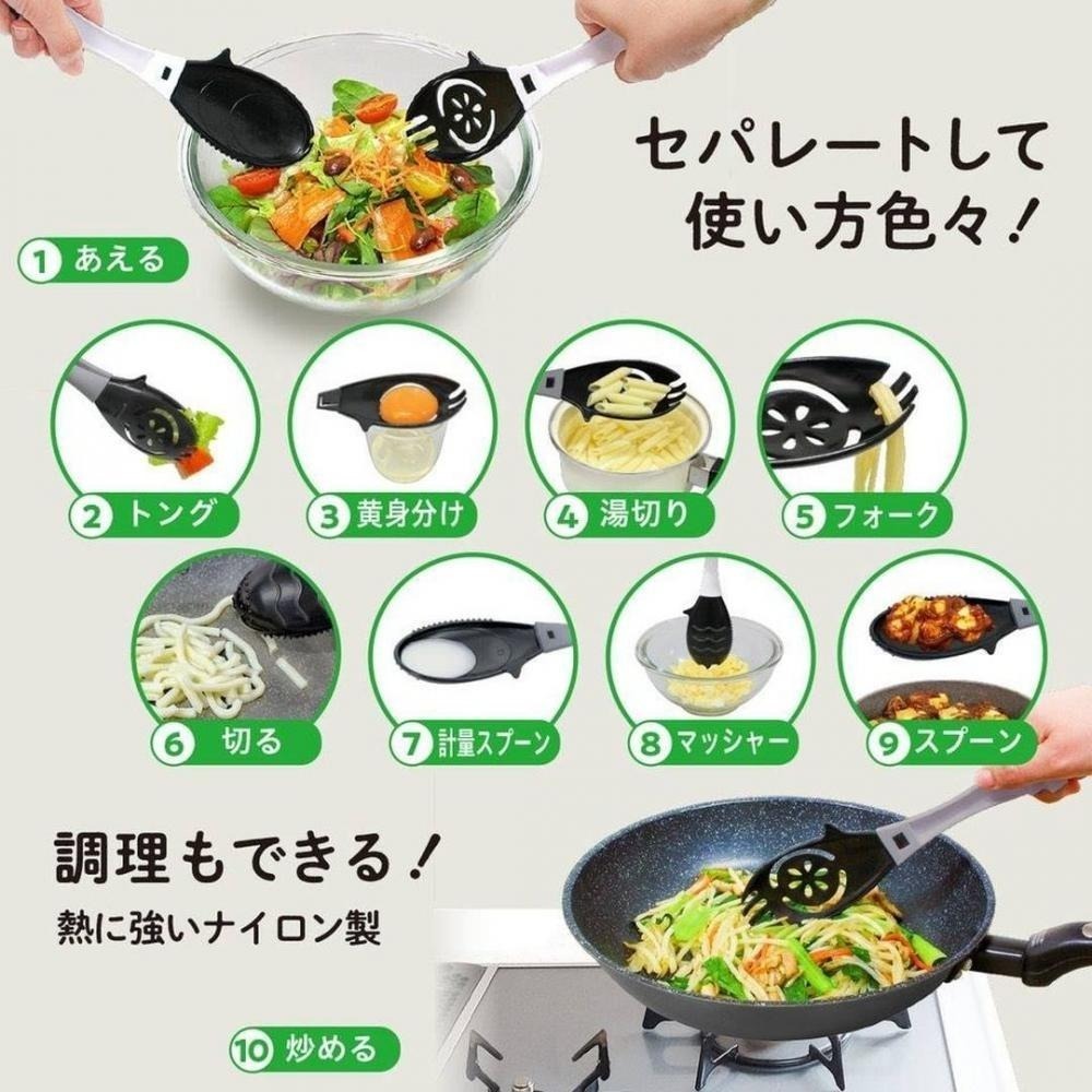 ★姐就是愛shopping★現貨+預購 日本大創 Daiso 多機能料理夾 10種用法(不挑色隨機出貨)-細節圖10