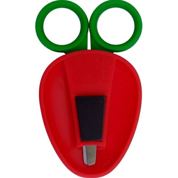 ★姐就是愛shopping★現貨+預購 日本直送回台 水果造型 冰箱磁吸剪 多功能剪刀 安全兒童剪刀-細節圖3