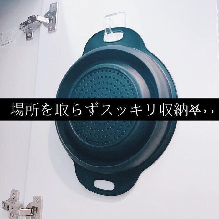 ★姐就是愛shopping★現貨+預購 日本直送 大創 DAISO 折疊瀝水盆 伸縮洗菜籃 蔬果瀝水籃 折疊收納-細節圖7