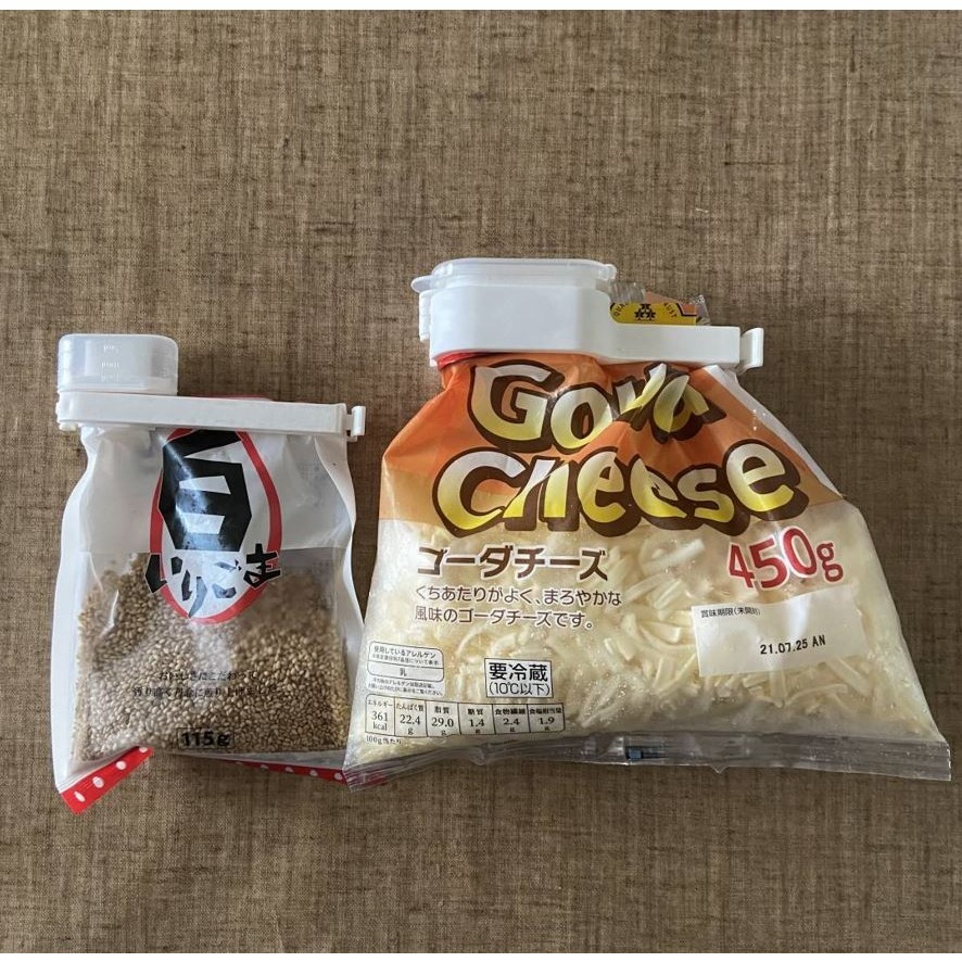 ★姐就是愛shoppin★現貨+預購 日本直送 開蓋式密封夾 開蓋式封口夾 封口夾 袋夾 開口袋夾 密封夾 四款可選-細節圖2