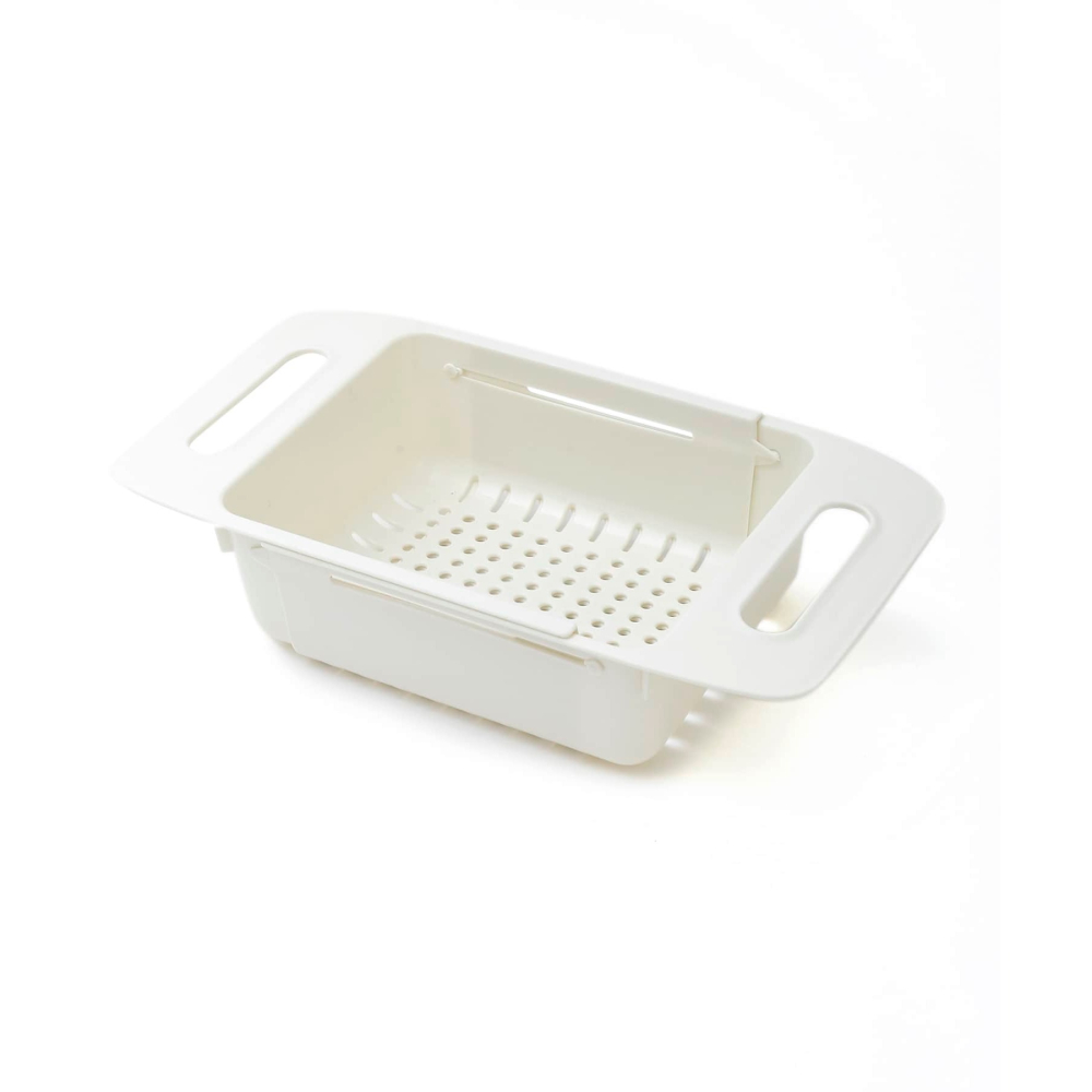 ★姐就是愛shoppin★現貨+預購 日本直送回台 3COINS 伸縮瀝水籃 純色瀝水籃-細節圖4