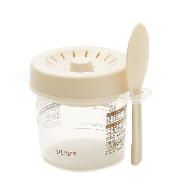 ★姐就是愛shoppin★現貨+預購 日本直送回台 3COINS 微波煮飯 電子煮飯盒(附勺) 一人炊き用炊飯容-細節圖7