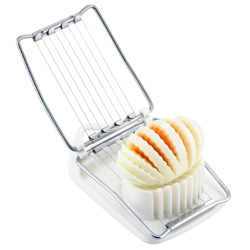 ★姐就是愛shopping★現貨+預購 日本直送回台 大創DIASO 兩切法 快速切蛋神器 切蛋器 切圓型水果-細節圖2