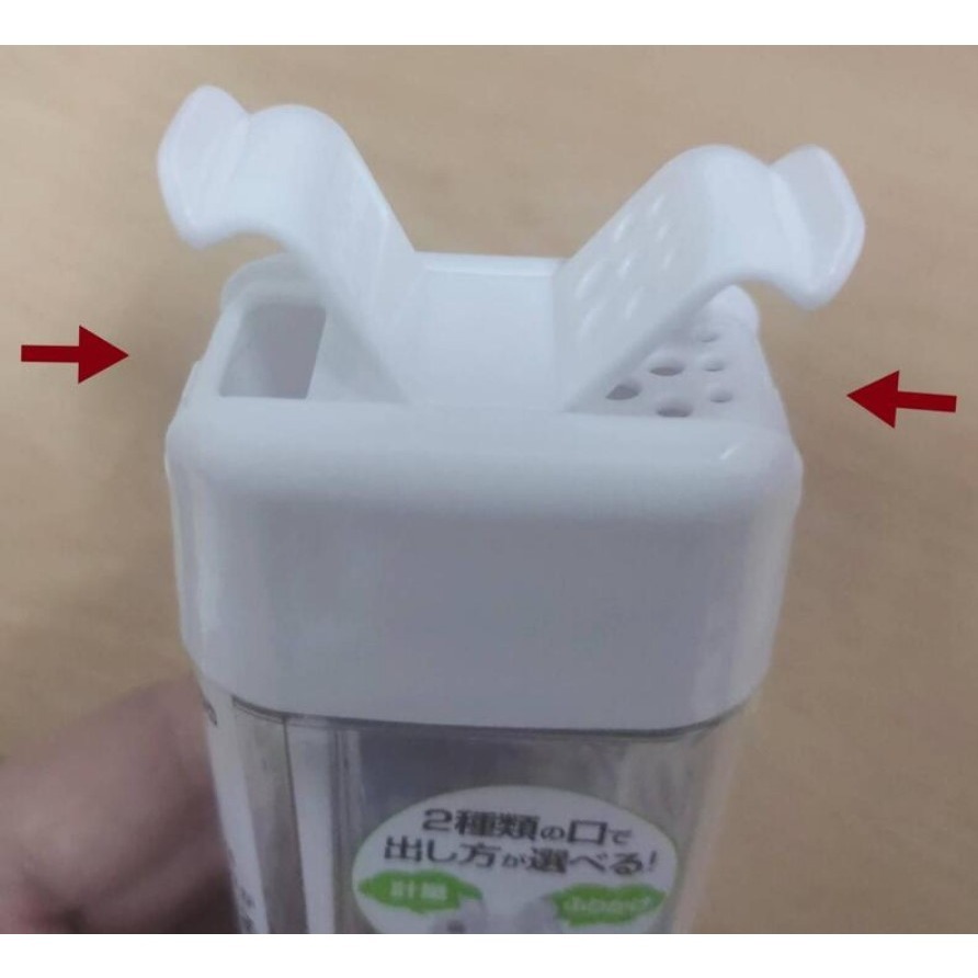 ★姐就是愛shopping★現貨+預購 日本直送  雙開口撒鹽瓶 調味料收納瓶-細節圖4