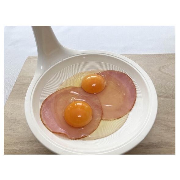 ★姐就是愛shopping★現貨+預購 日本直送 大創DIASO 日本製 微波專用 目玉燒 製造器 電子料理盒-細節圖3