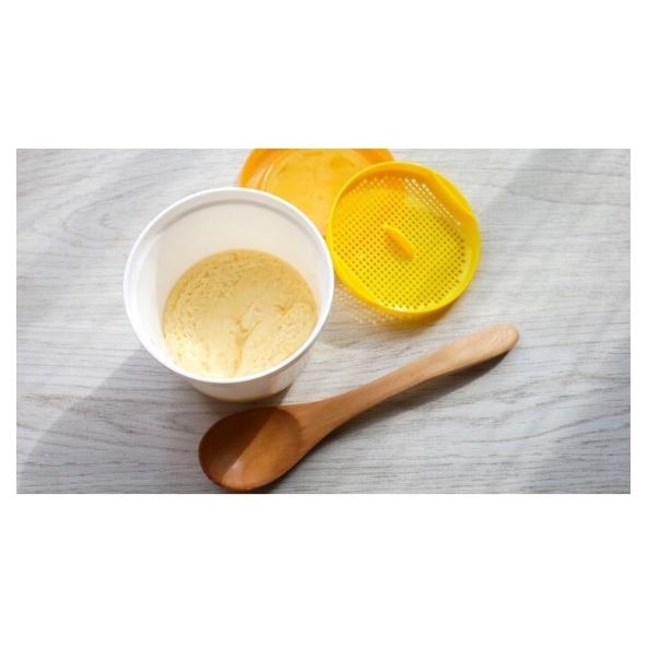 ★姐就是愛shopping★現貨+預購 大創DIASO  日本製 微波專用 茶碗蒸/布丁製造器 電子料理盒-細節圖2
