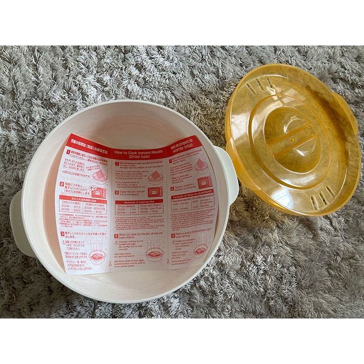 ★姐就是愛shopping★現貨+預購 日本直送大創DIASO 電子拉麵調理盒 微波用煮麵神器 日本製-細節圖4