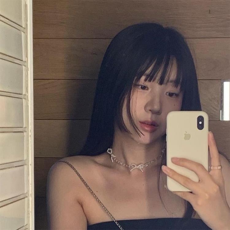 甜美可愛黑白水晶珍珠蝴蝶結少女心編織鎖骨鍊氣質頸鍊項鍊-細節圖4
