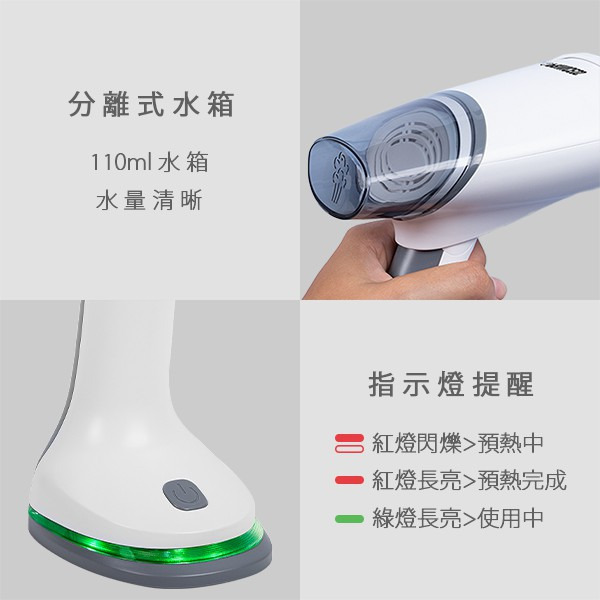 送收納袋+手持燙衣手套~附發票.原廠一年保固~荷蘭公主 手持式國際電壓摺疊掛燙機 332853-細節圖7