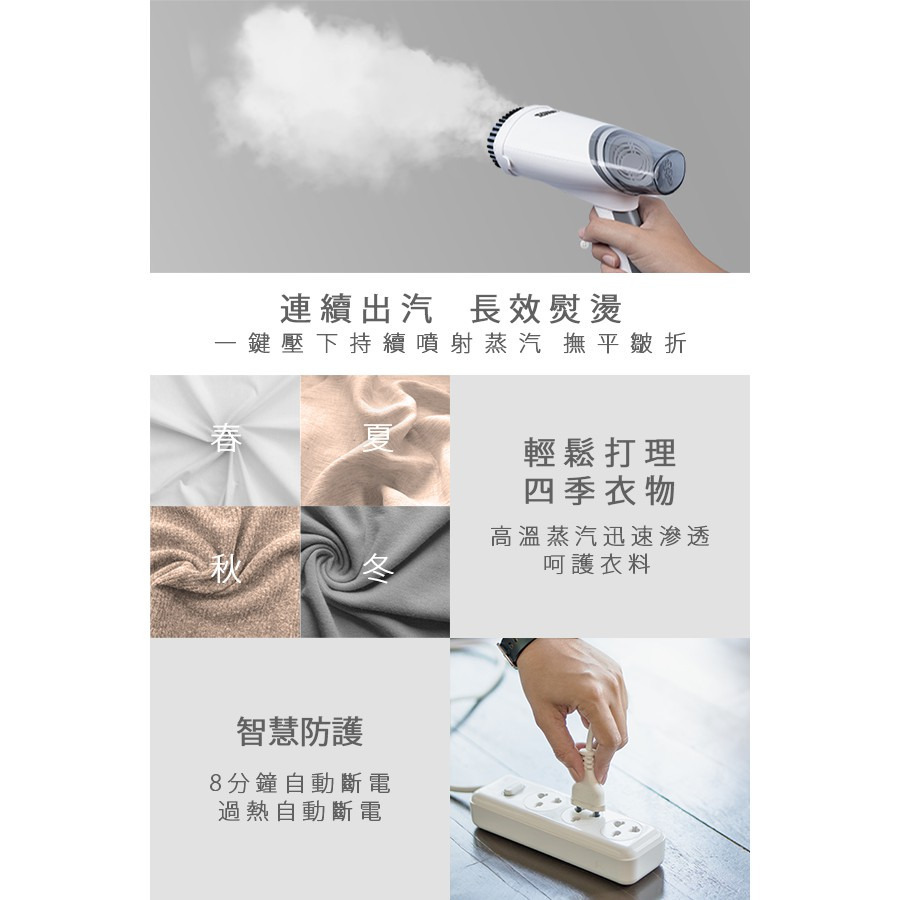 送收納袋+手持燙衣手套~附發票.原廠一年保固~荷蘭公主 手持式國際電壓摺疊掛燙機 332853-細節圖9