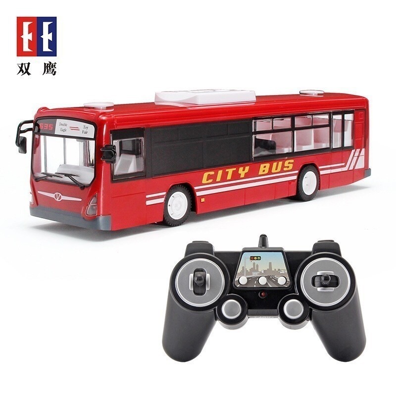 【可開門】遙控車 遙控巴士 遙控公車 雙鷹 1:20 公車 遙控汽車 635 遙控工程車 遙控玩具 類 挖土機【瘋遙控】-細節圖5